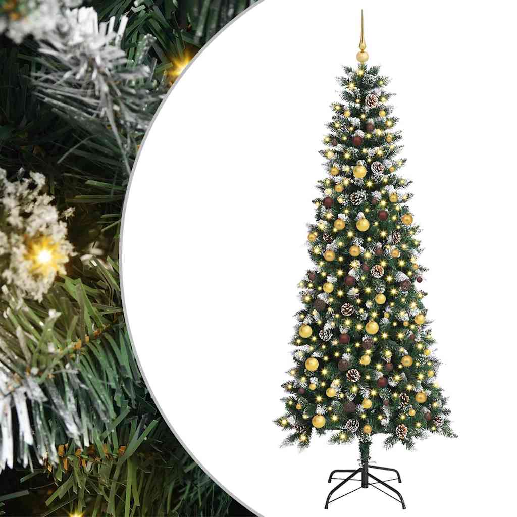 Künstlicher Weihnachtsbaum Mit 300 Leds Mit Ständer Grün
