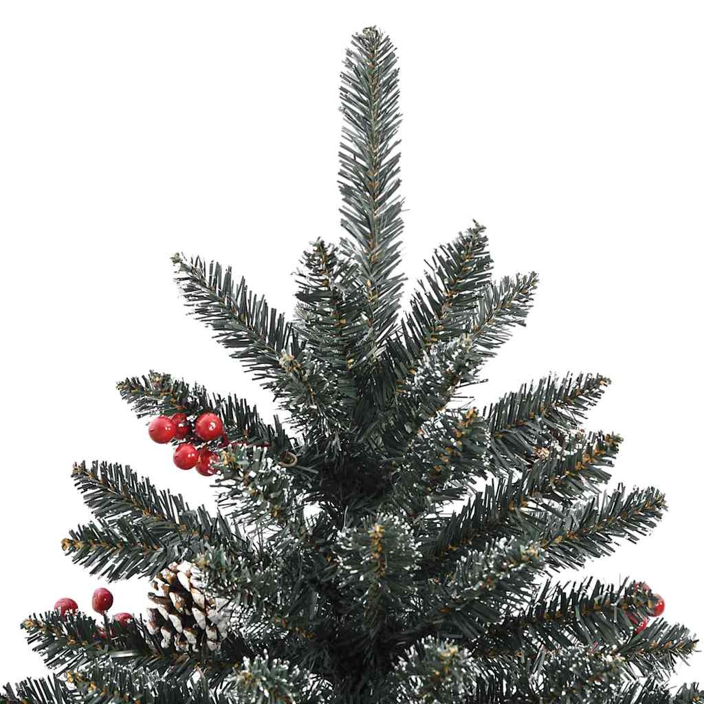 Künstlicher Weihnachtsbaum Grün Pvc, Plastik Und Stahl