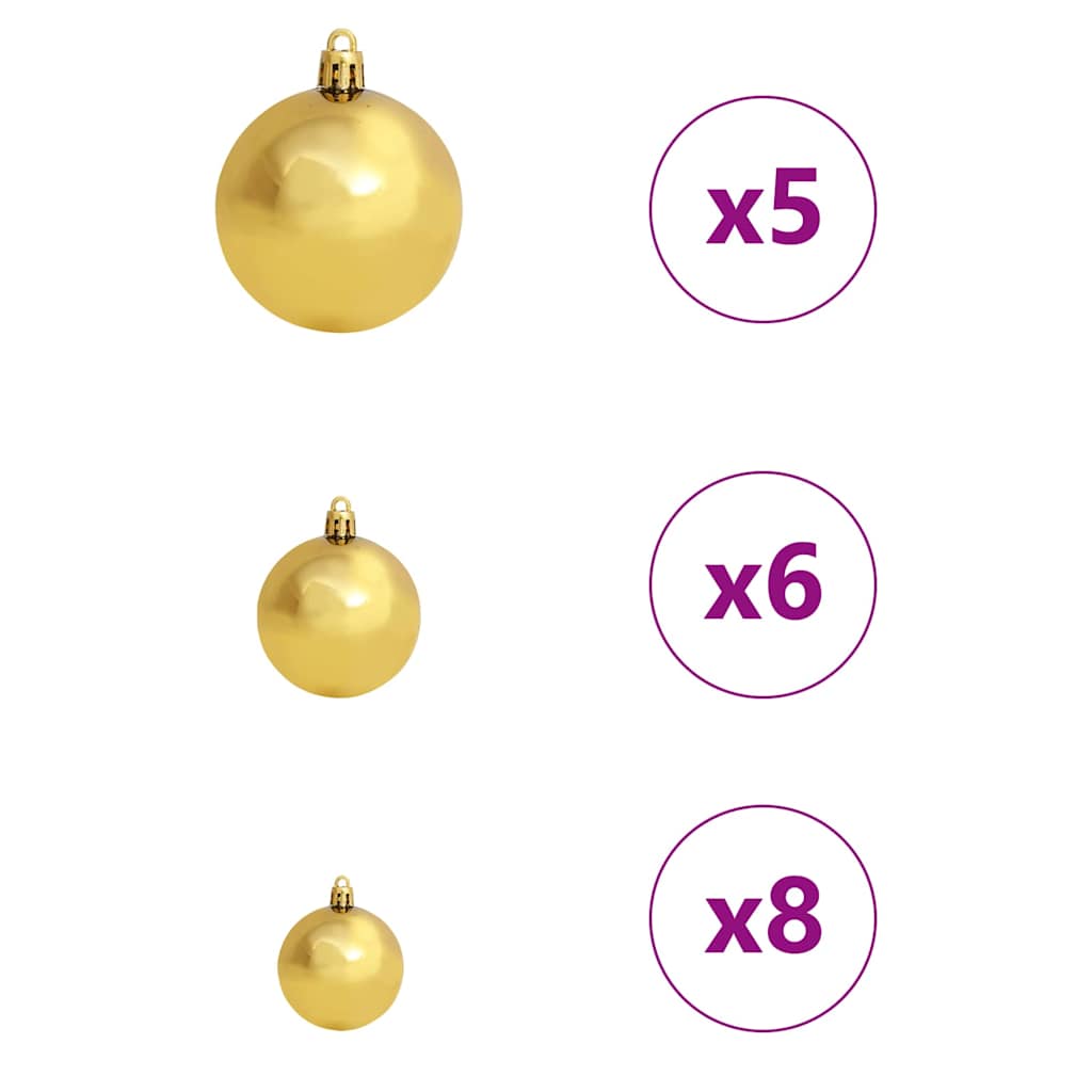 Künstlicher Weihnachtsbaum Grün Pvc, Plastik Und Stahl