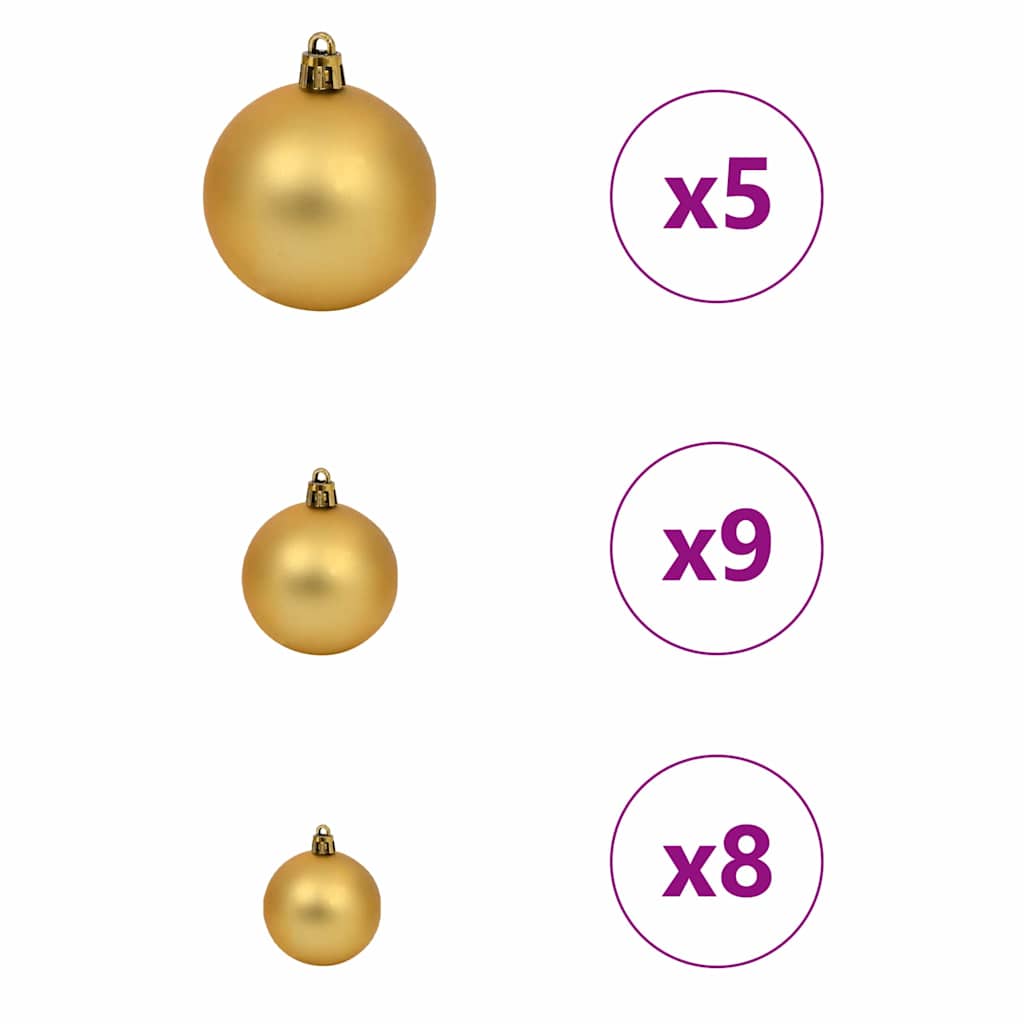 Künstlicher Weihnachtsbaum Grün Pvc, Plastik Und Stahl