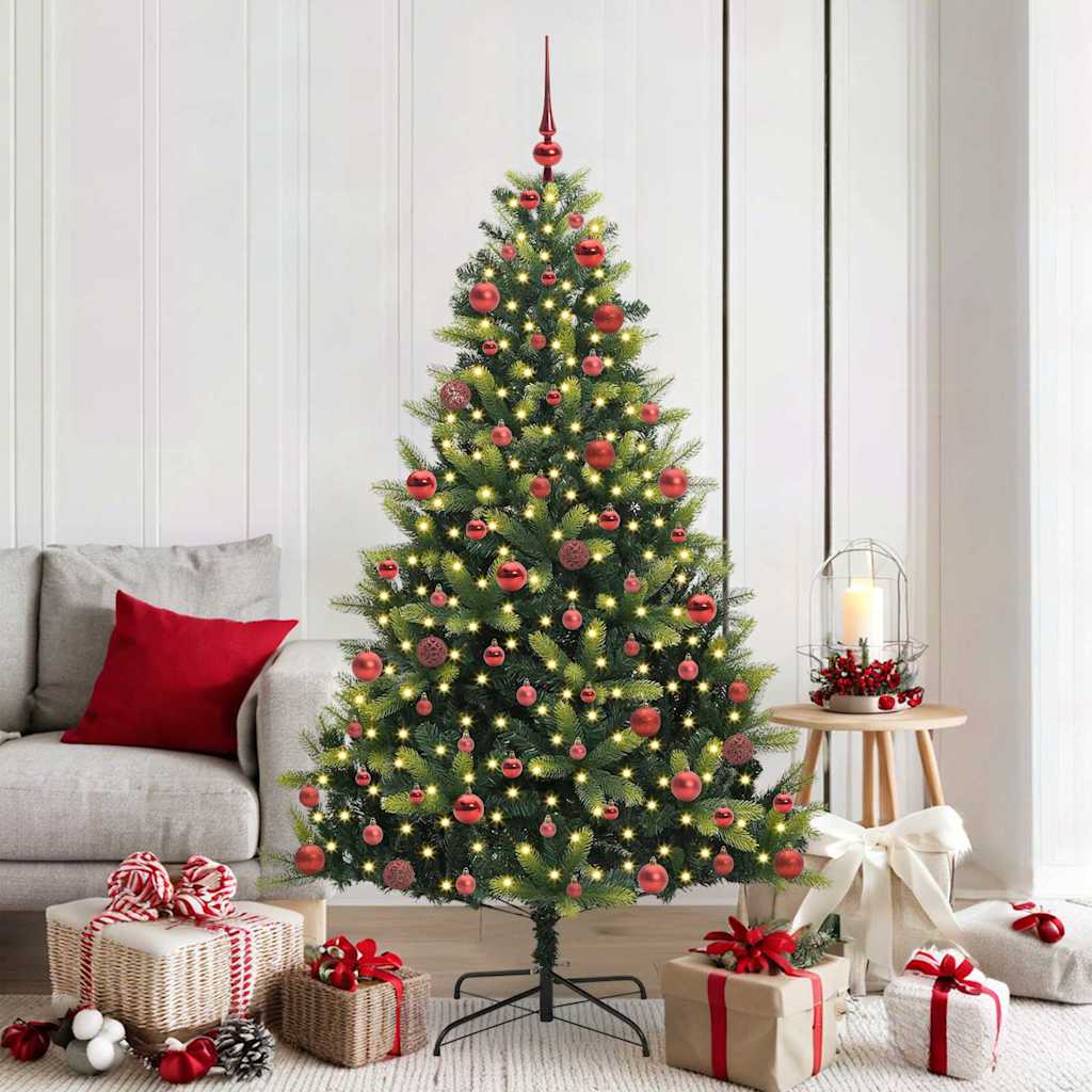 Künstlicher Weihnachtsbaum Klappbar Mit Ständer