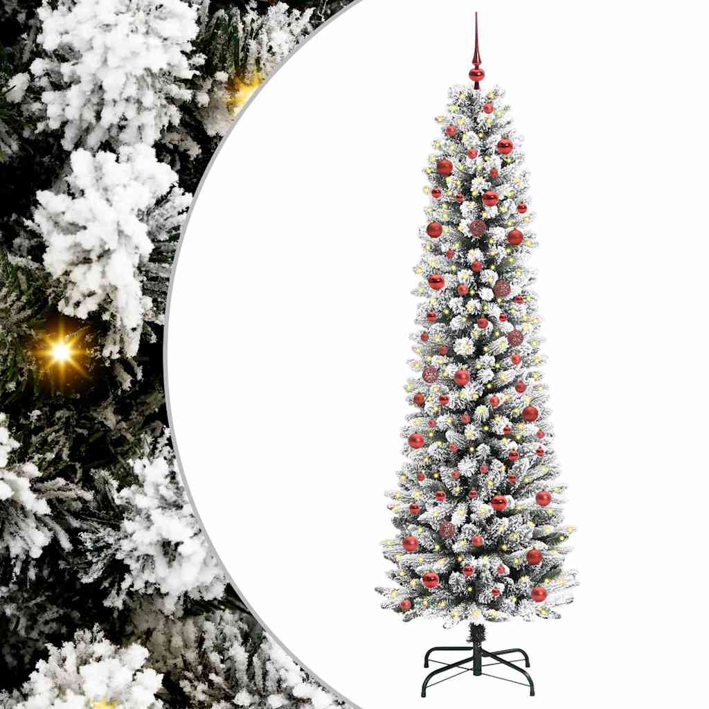 Künstlicher Weihnachtsbaum Mit 150 Leds Mit Ständer Weiß