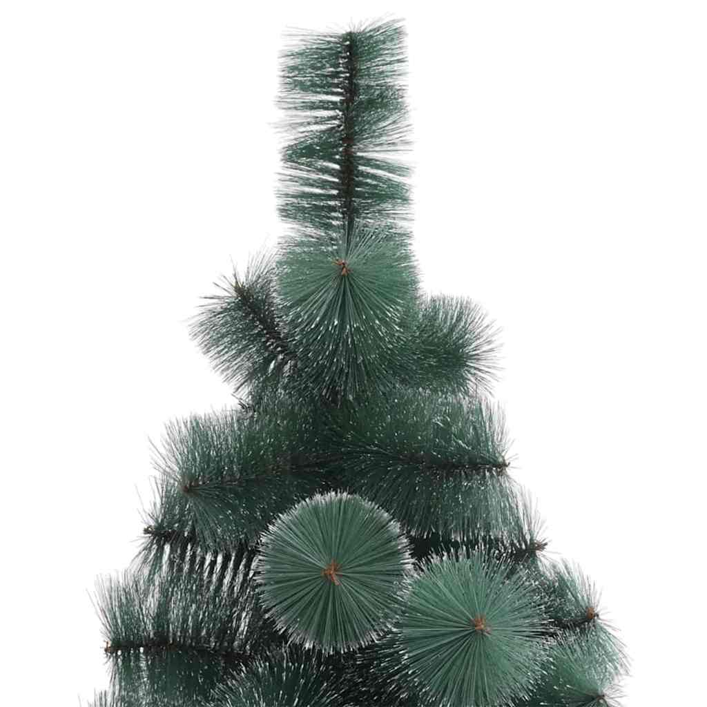 Künstlicher Beleuchteter Weihnachtsbaum Mit Kugel-Set 120 Cm