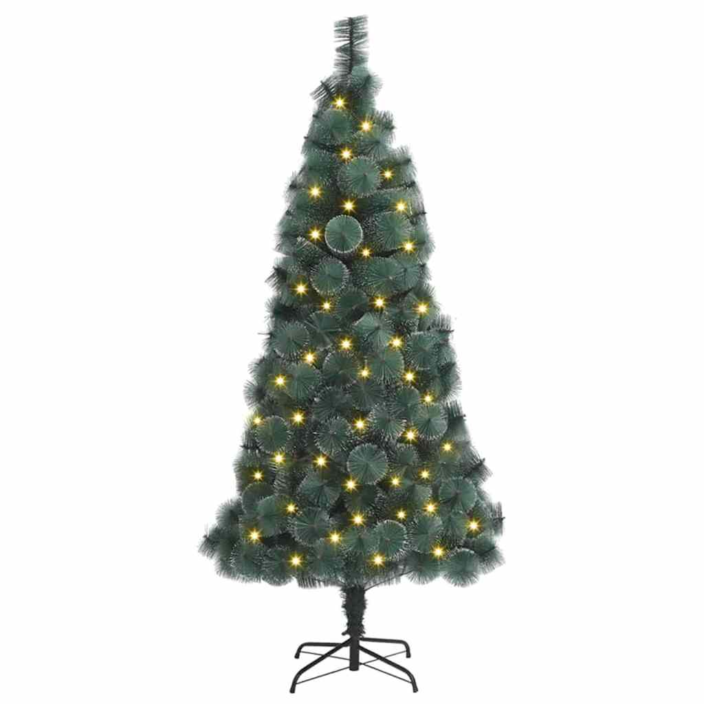 Künstlicher Vorbeleuchteter Weihnachtsbaum Grün Pet