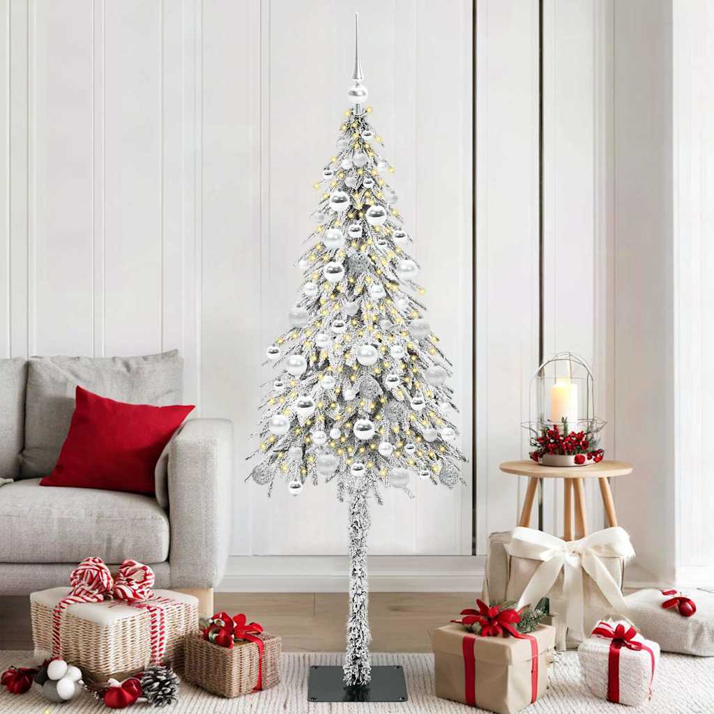Weihnachtsbaum Mit 300 Leds Weiß Pe Und Stahl