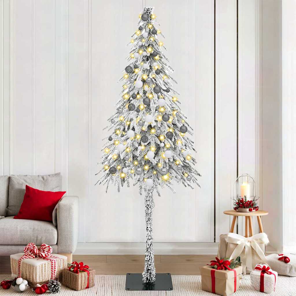 Weihnachtsbaum Mit 300 Leds Weiß Pe Und Stahl