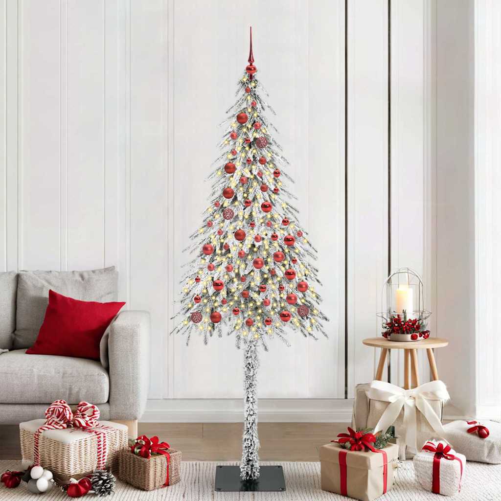 Weihnachtsbaum Mit 300 Leds Weiß Pe Und Stahl