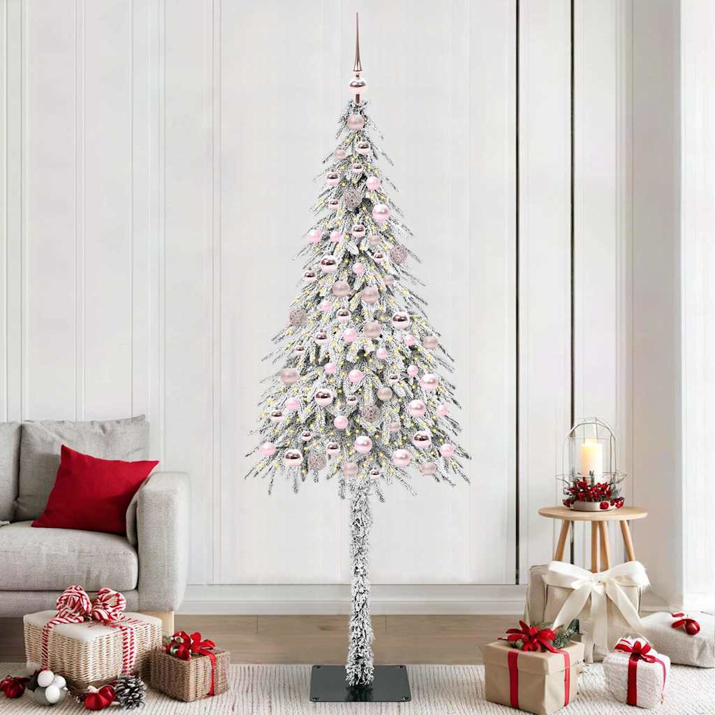 Weihnachtsbaum Mit 300 Leds Weiß Pe Und Stahl