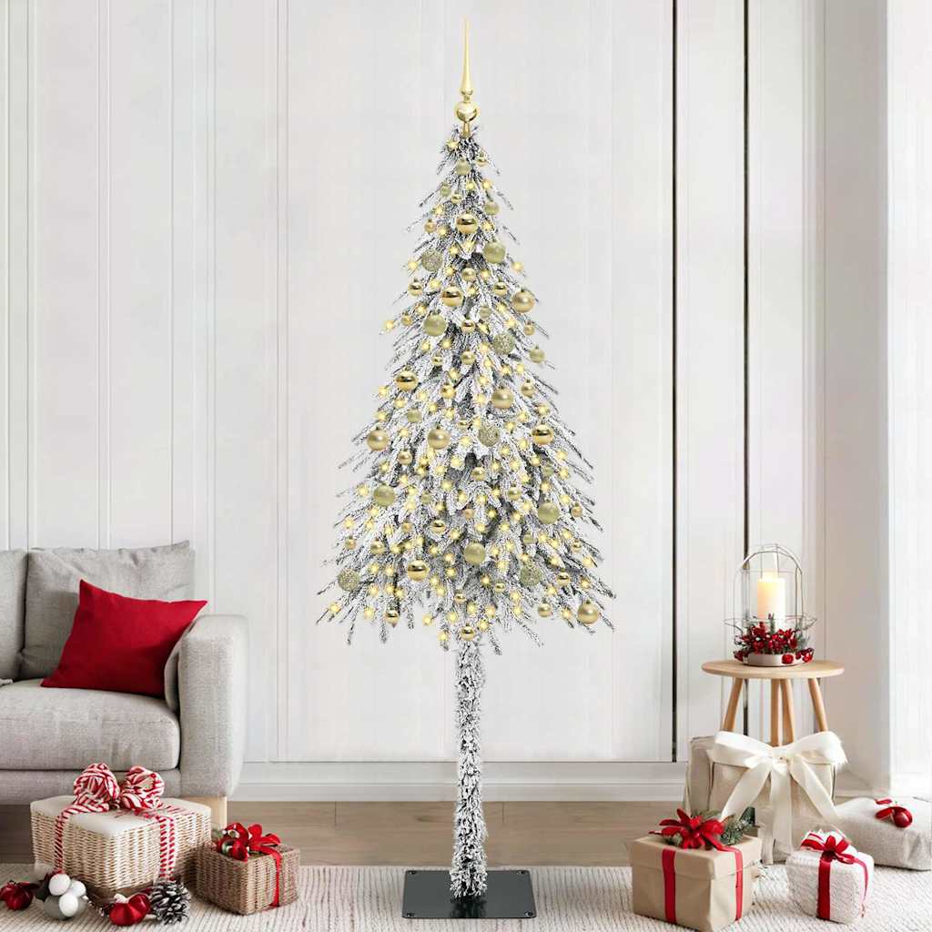 Weihnachtsbaum Mit 300 Leds Weiß Pe Und Stahl