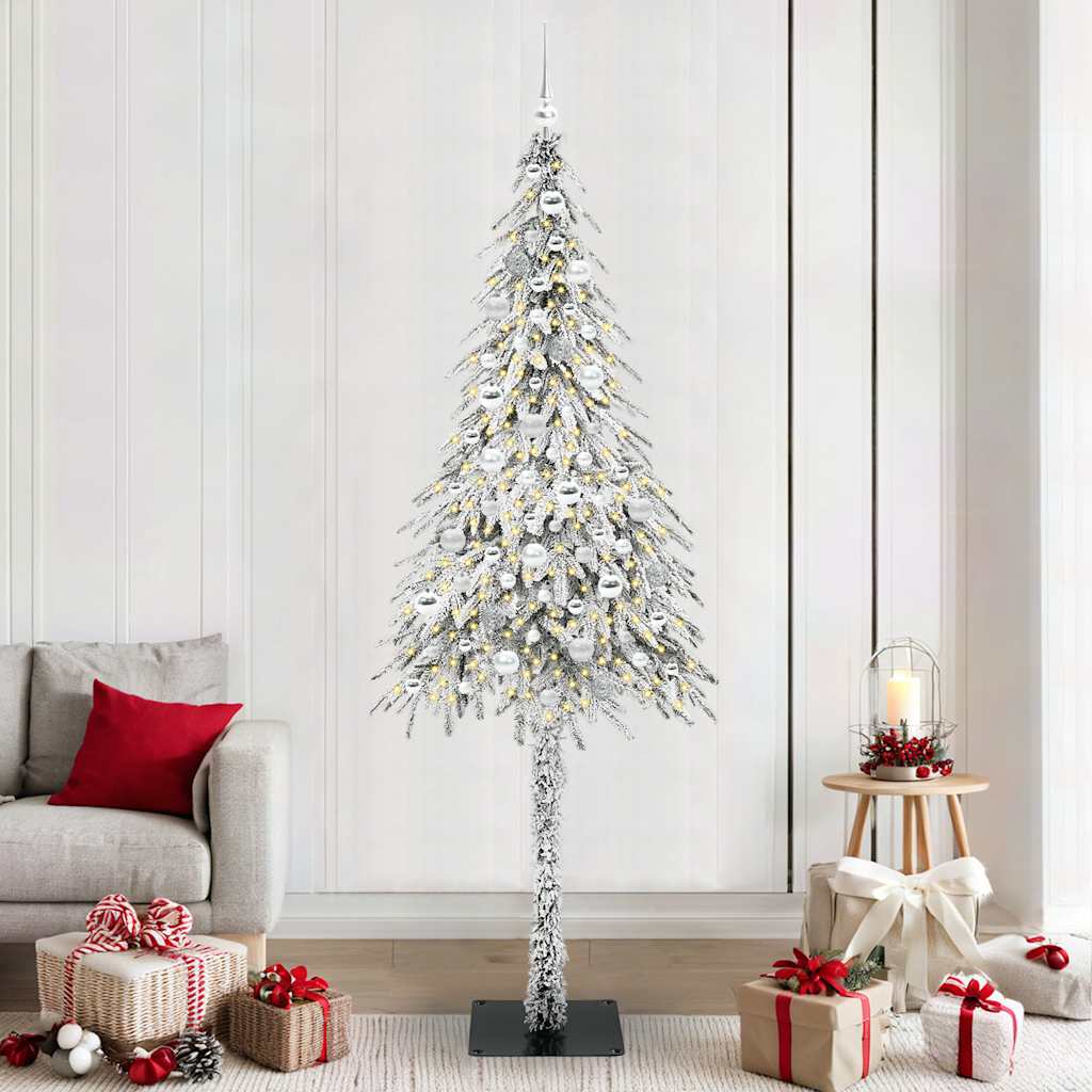 Weihnachtsbaum Mit 300 Leds Weiß Pe Und Stahl