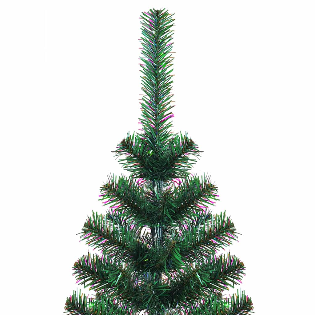 Künstlicher Vorbeleuchteter Weihnachtsbaum Grün