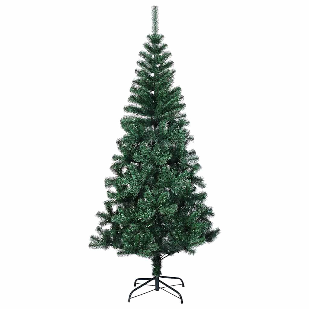 Künstlicher Vorbeleuchteter Weihnachtsbaum Grün