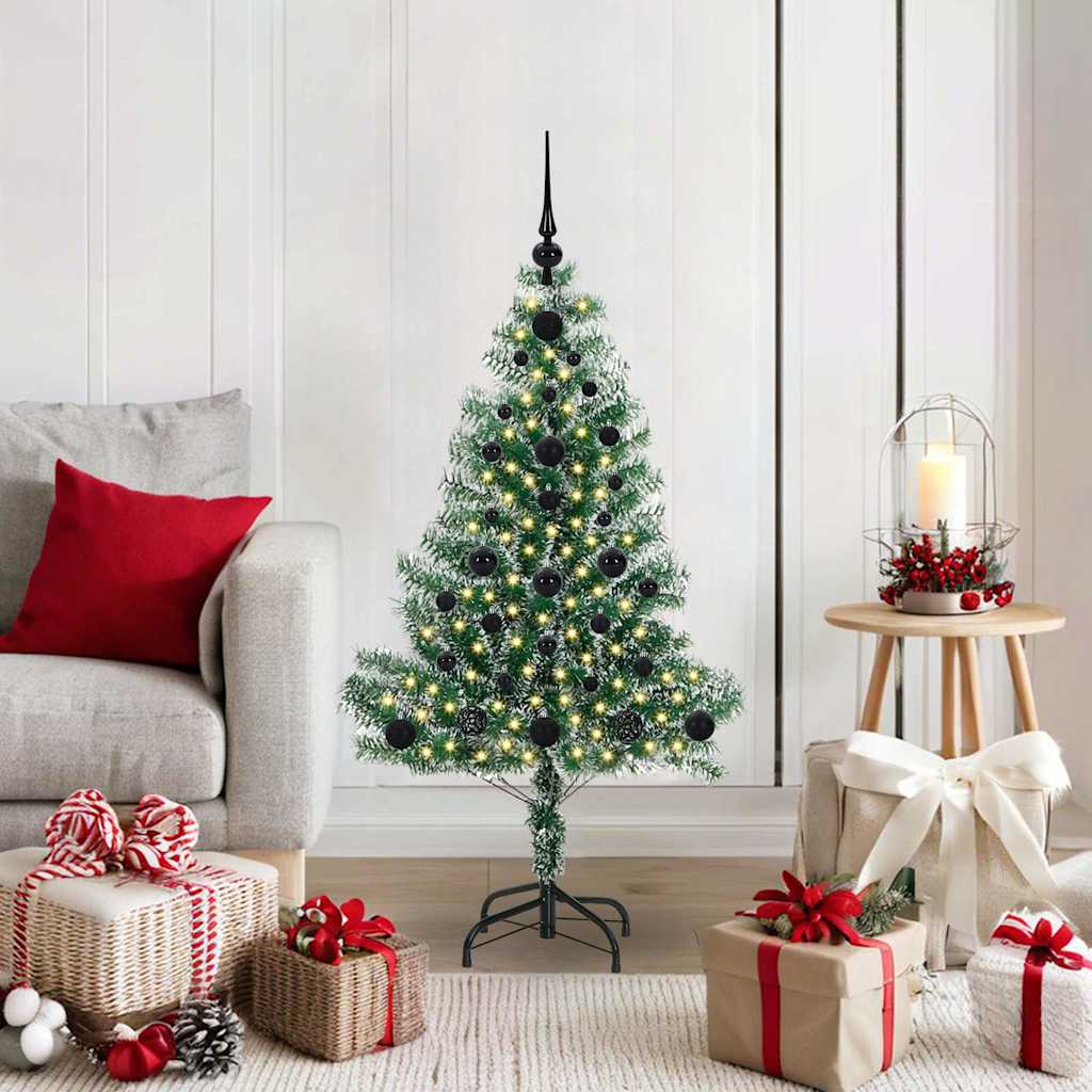 Künstlicher Weihnachtsbaum Beschneit Grün