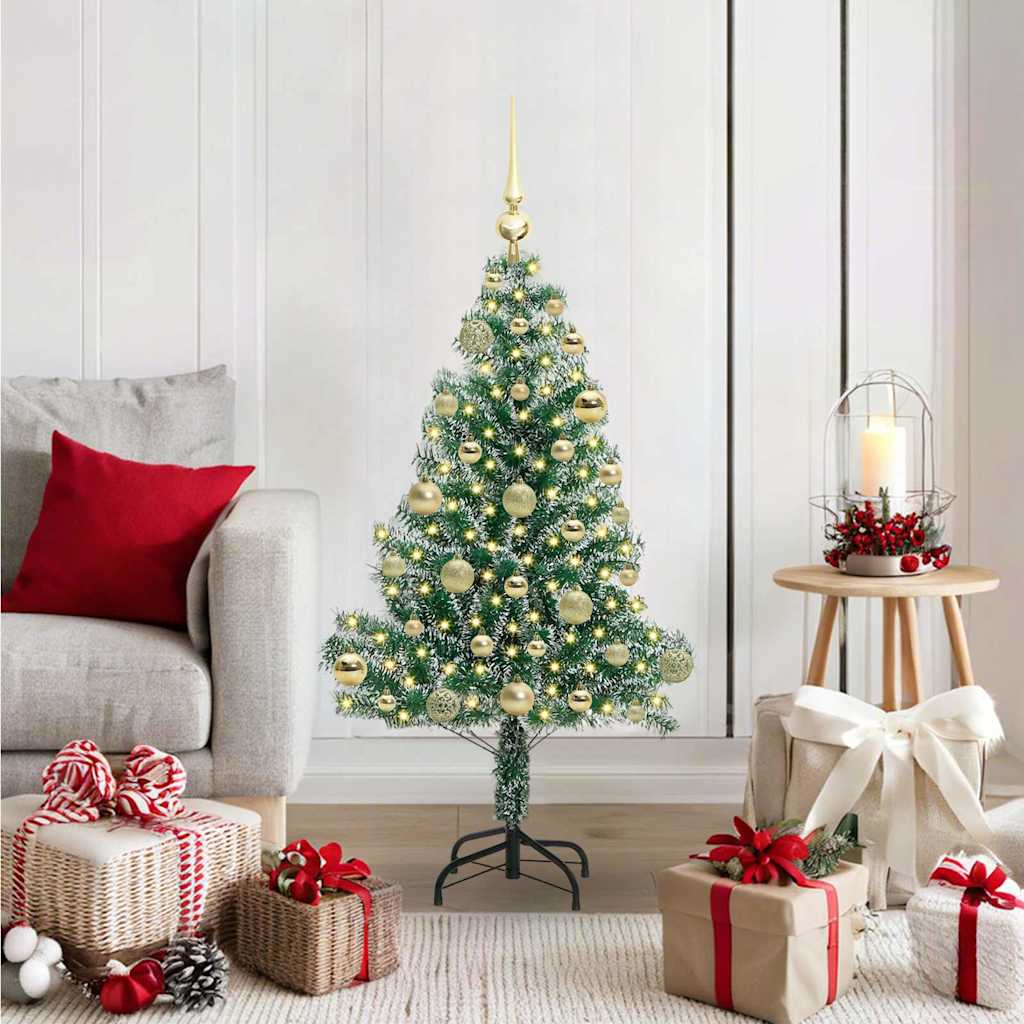 Künstlicher Weihnachtsbaum Beschneit Grün