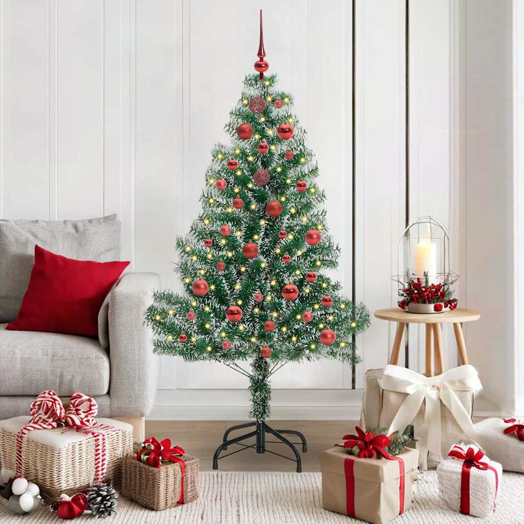 Künstlicher Weihnachtsbaum Beschneit Grün