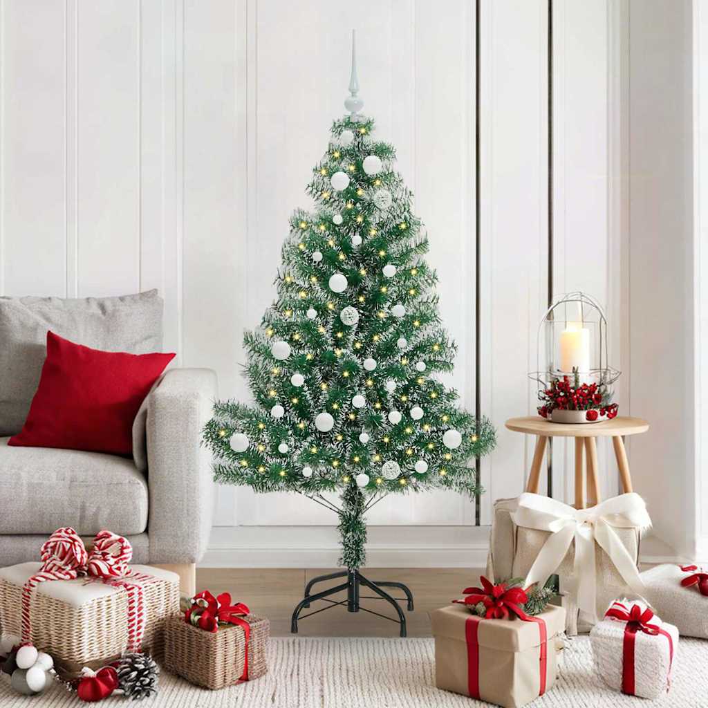 Künstlicher Weihnachtsbaum Beschneit Grün