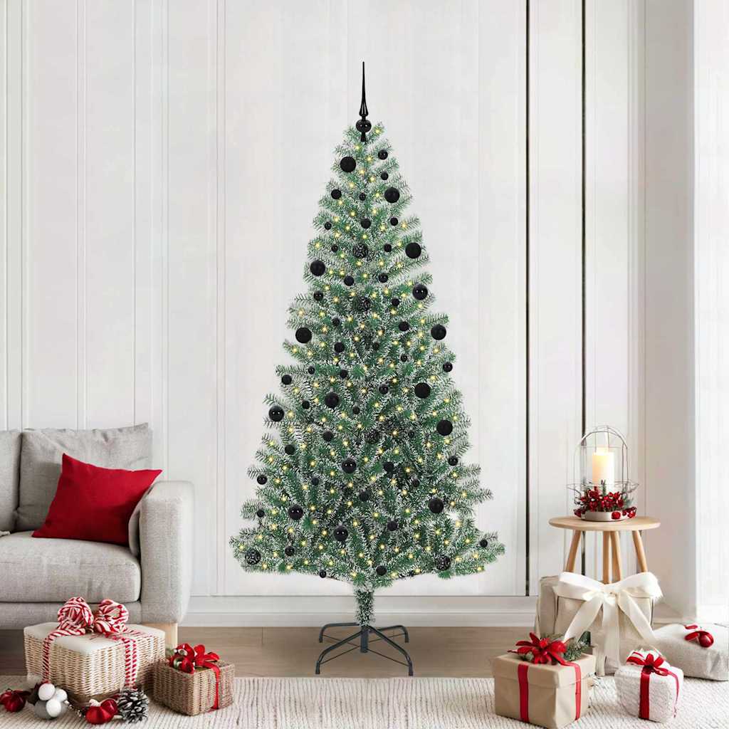 Künstlicher Weihnachtsbaum Beschneit Grün