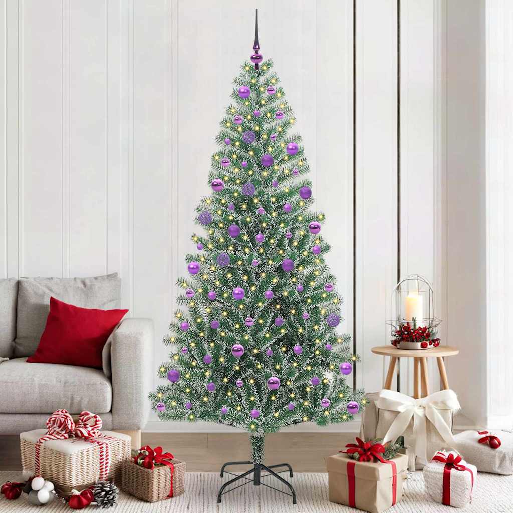 Künstlicher Weihnachtsbaum Beschneit Grün
