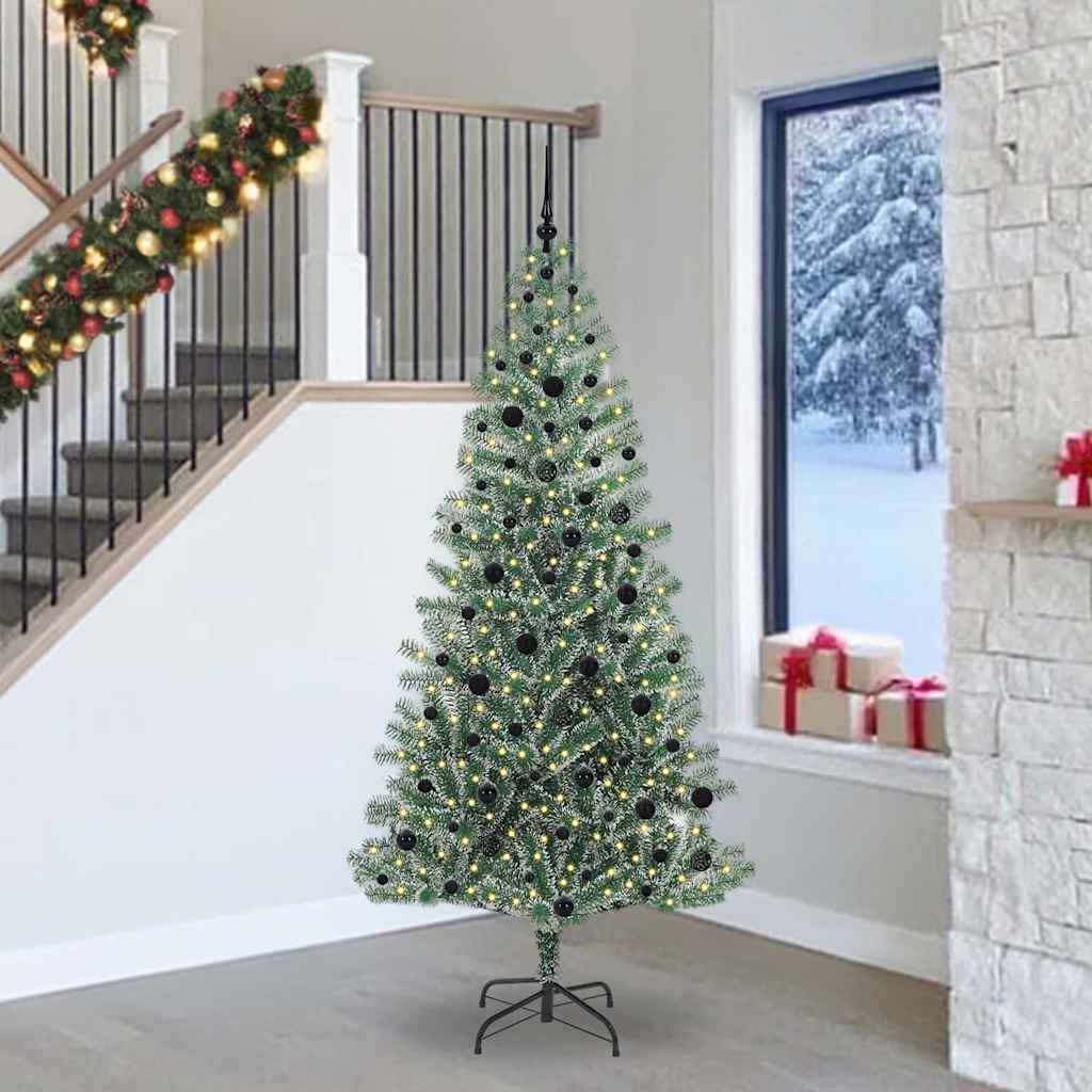 Künstlicher Weihnachtsbaum Beschneit Grün