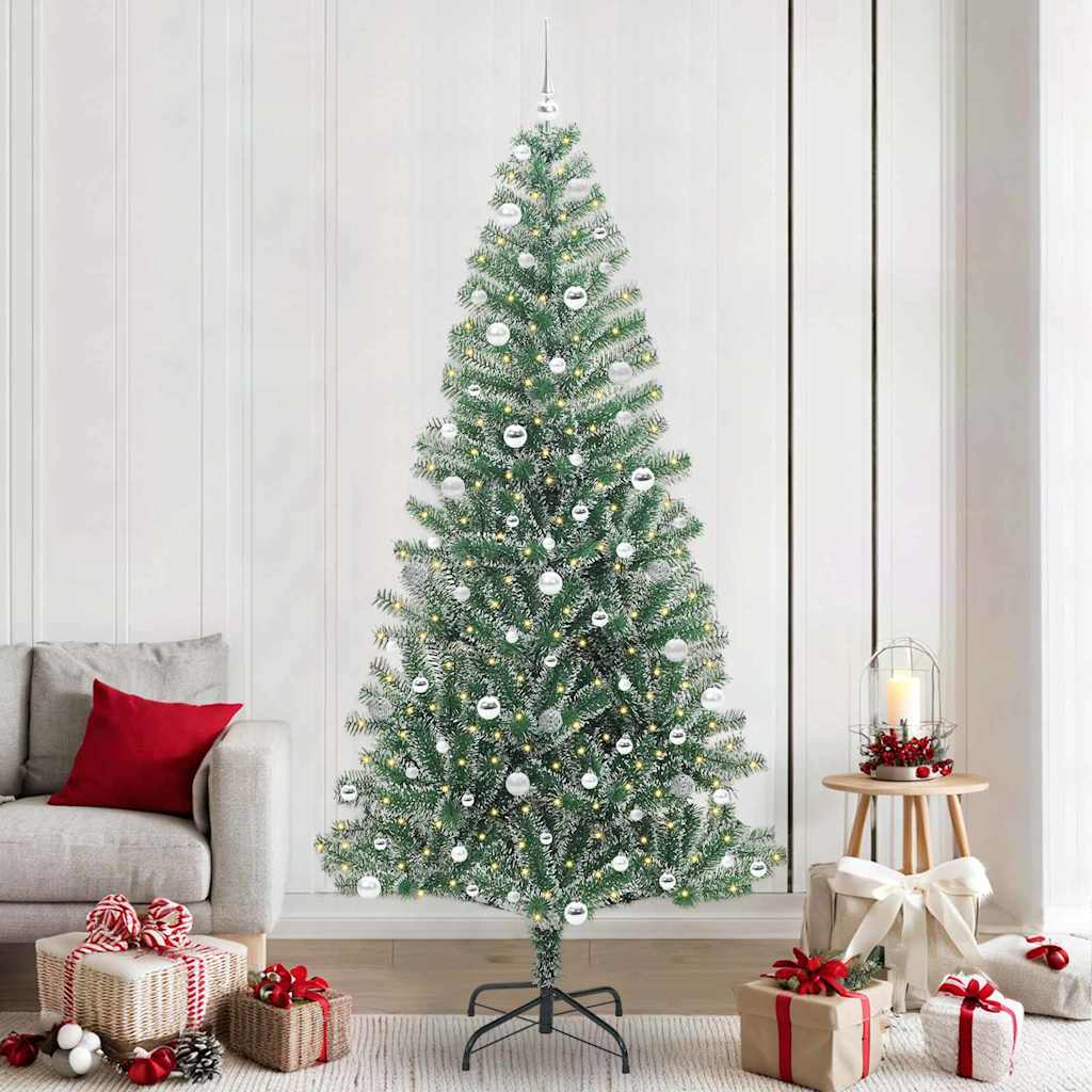 Künstlicher Weihnachtsbaum Beschneit Grün