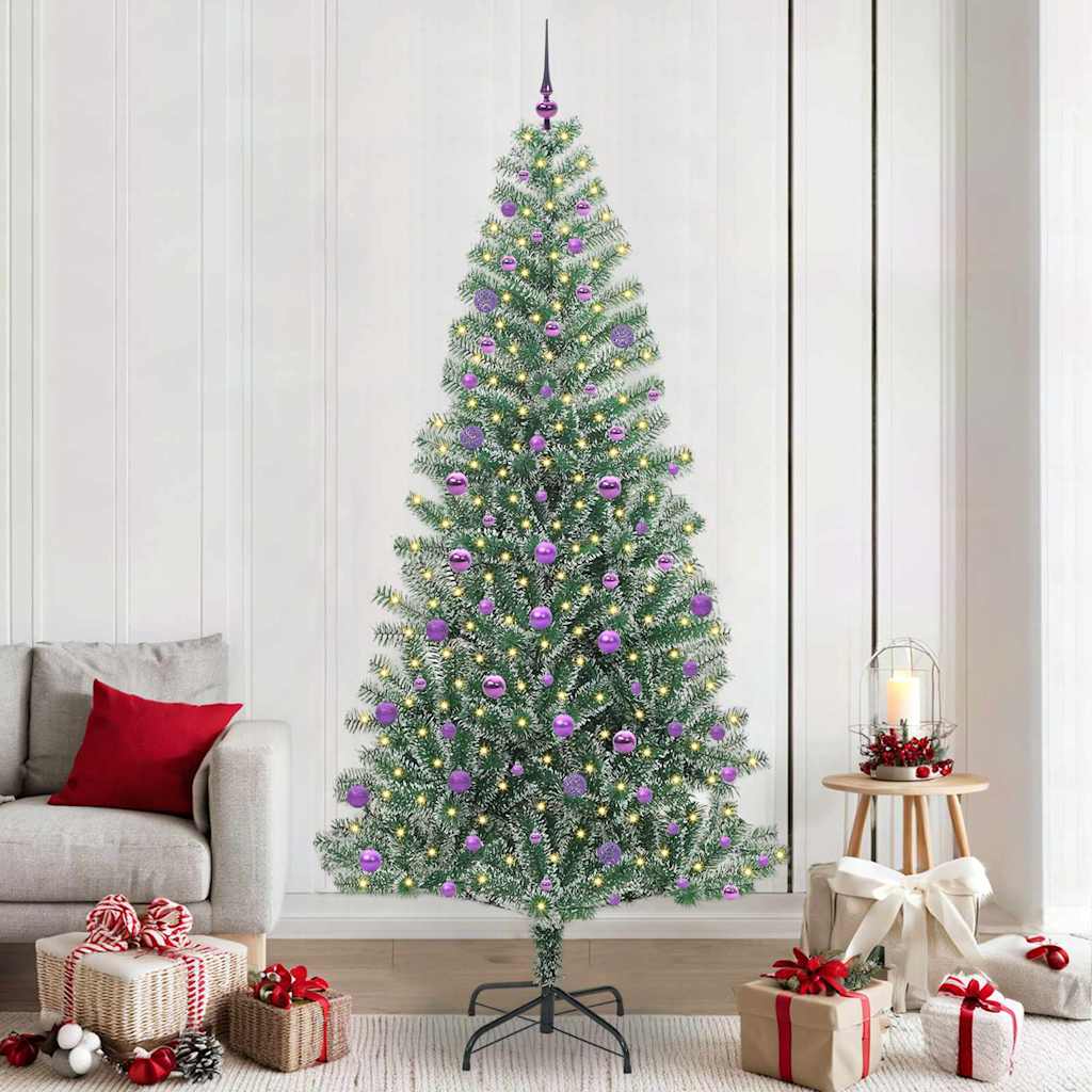 Künstlicher Weihnachtsbaum Beschneit Grün