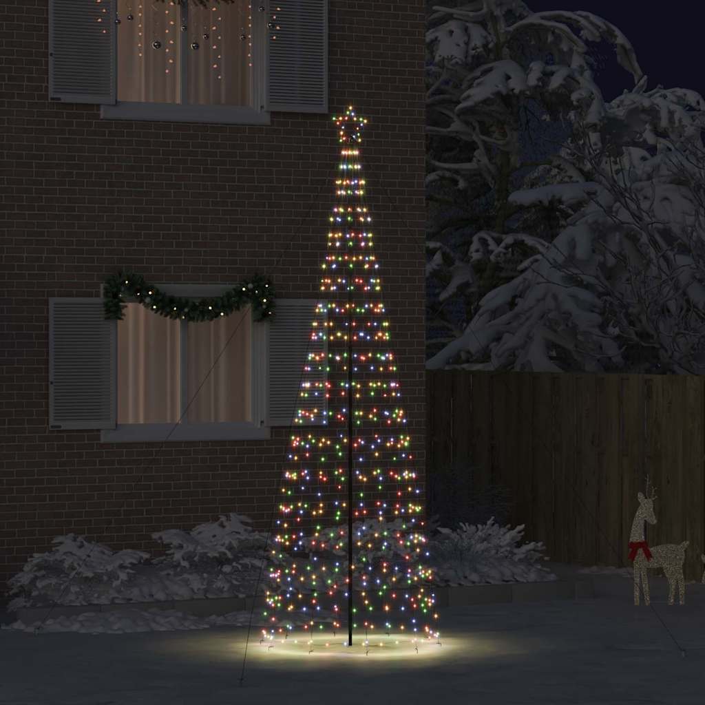 Led Weihnachtsbaum Mit Erdspießen Eisen
