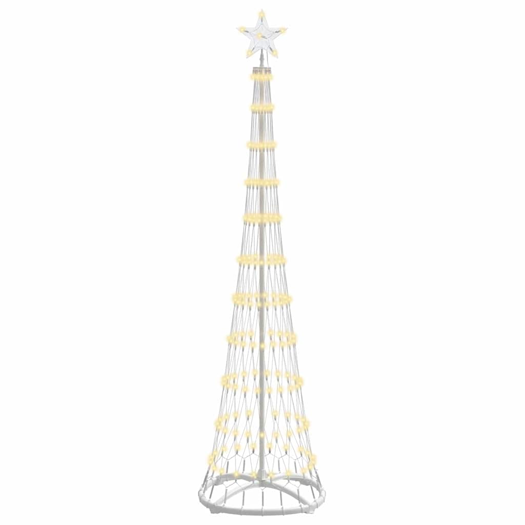 Led-Weihnachtsbaum Warmes Weiß Metall