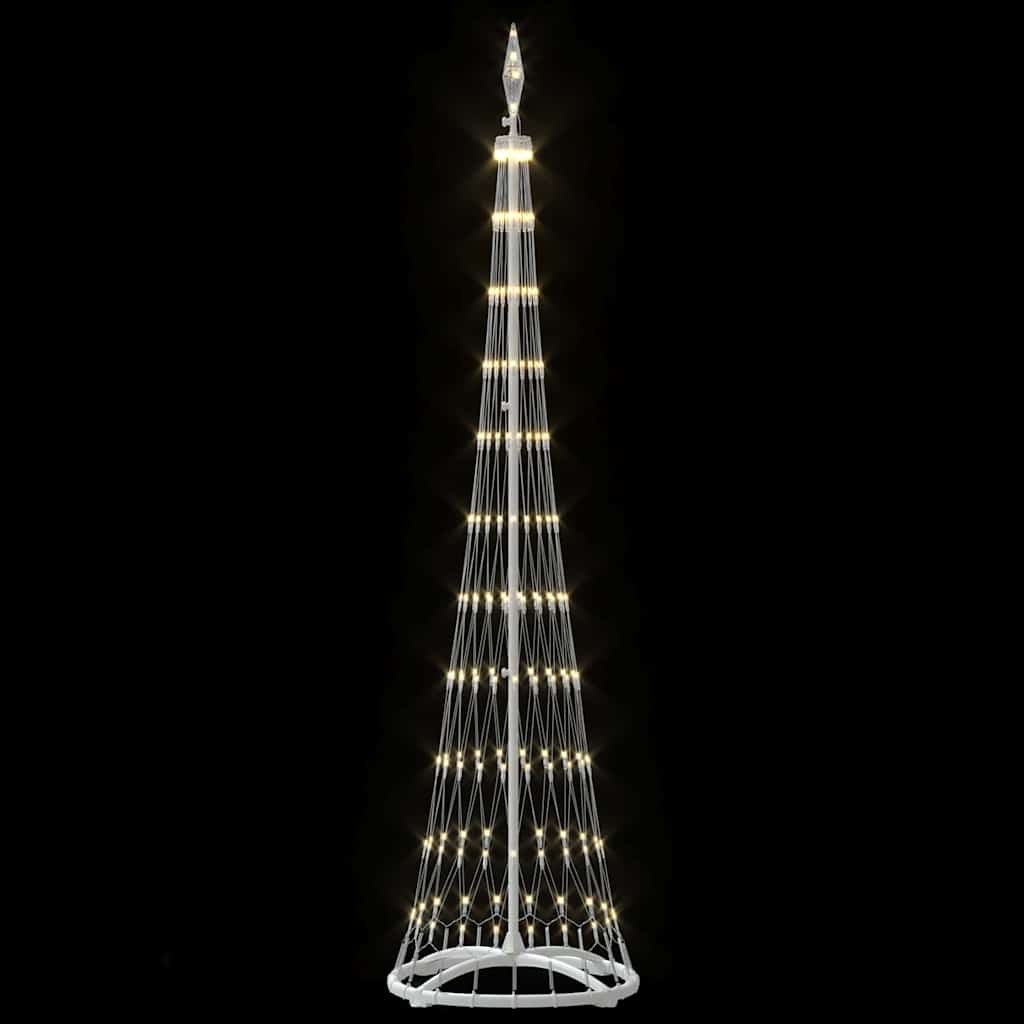 Led-Weihnachtsbaum Warmes Weiß Metall