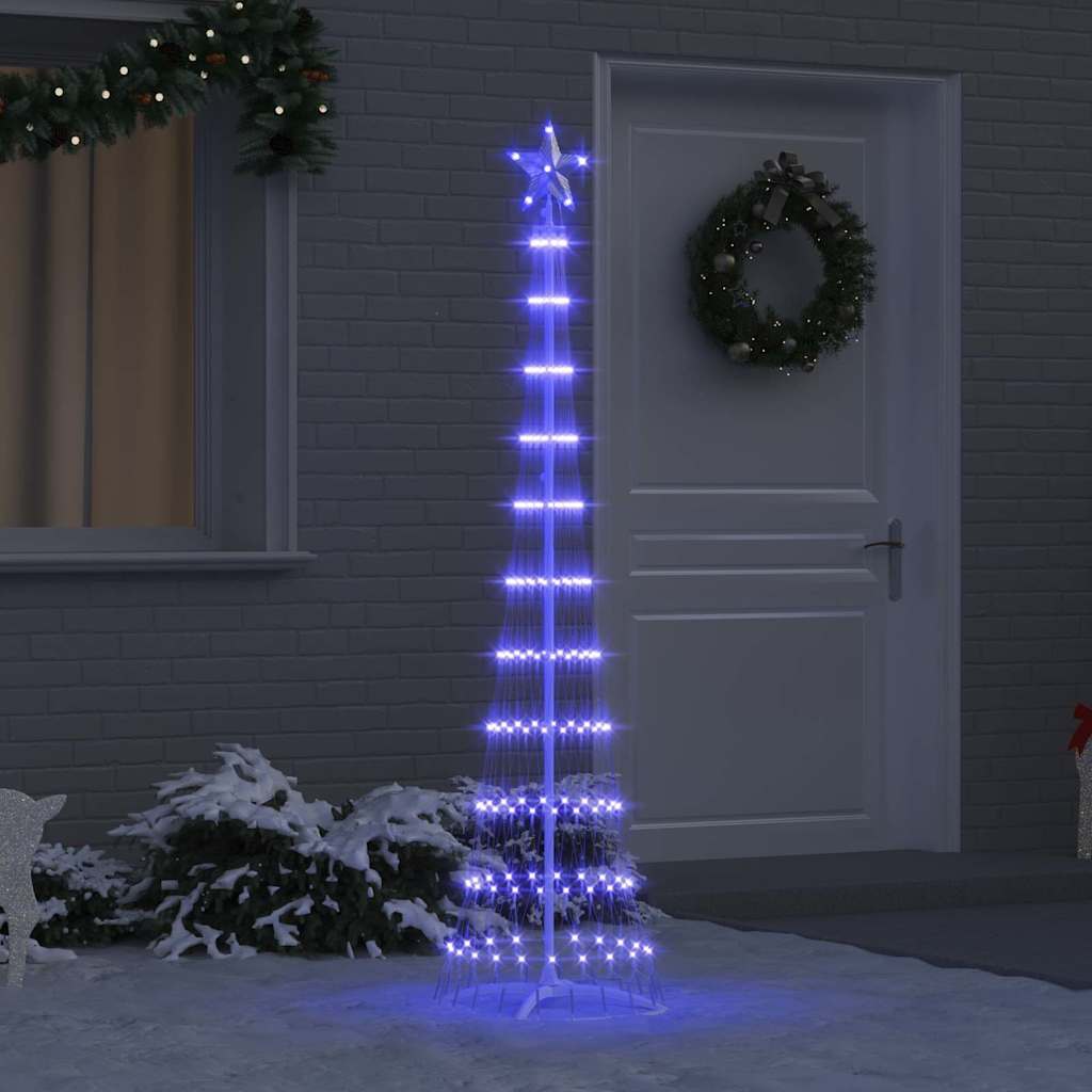 Led-Weihnachtsbaum Warmes Weiß Metall