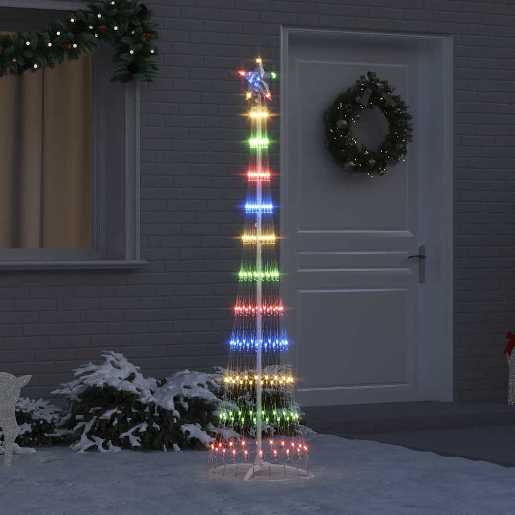 Led-Weihnachtsbaum Warmes Weiß Metall