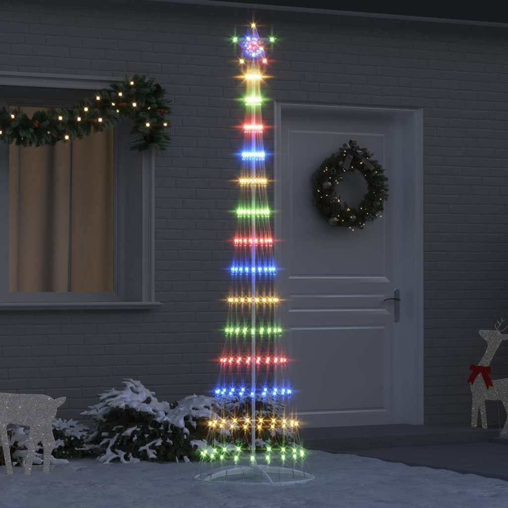 Led-Weihnachtsbaum Warmes Weiß Metall