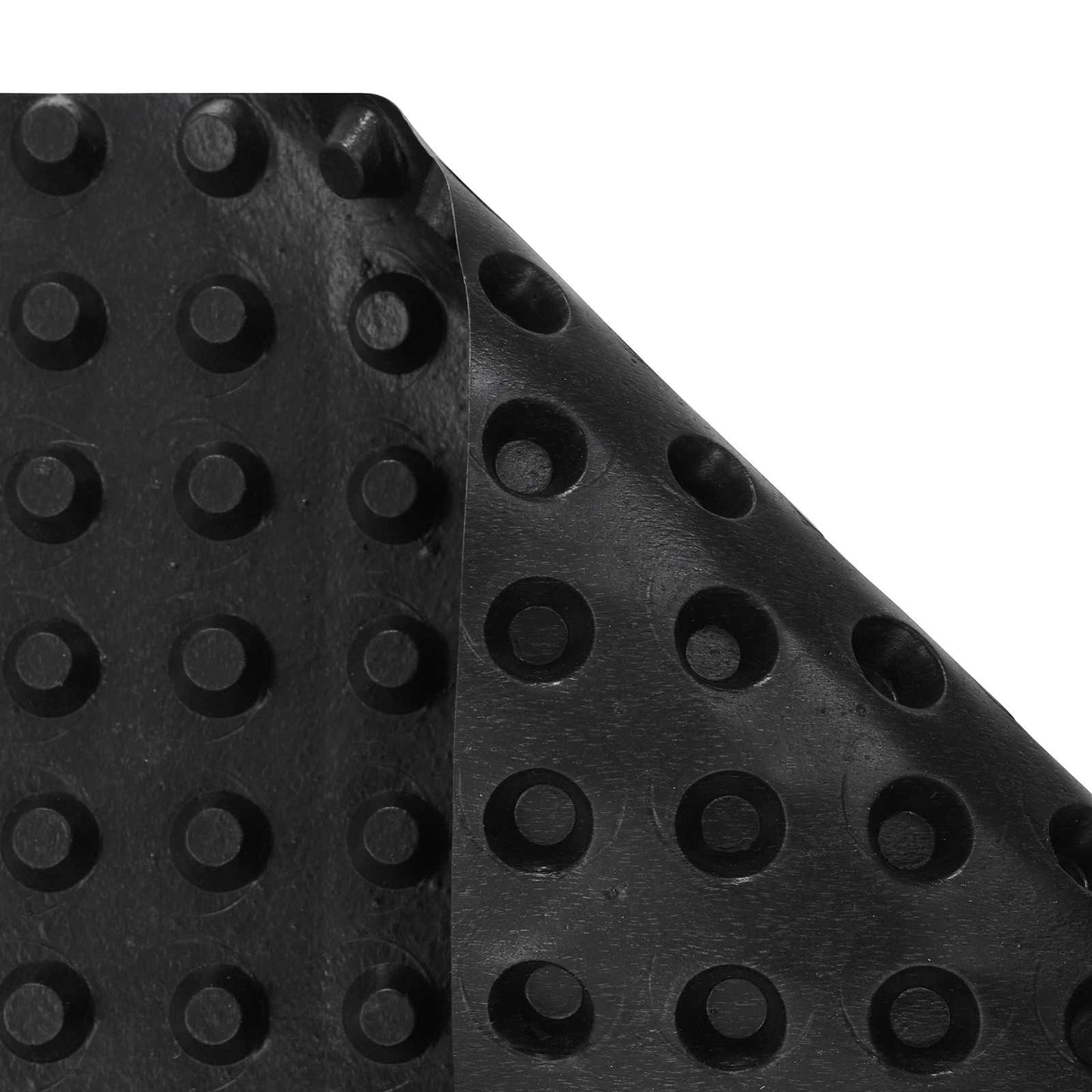 Dimpled Drainage Sheet Schwarz Hdpe