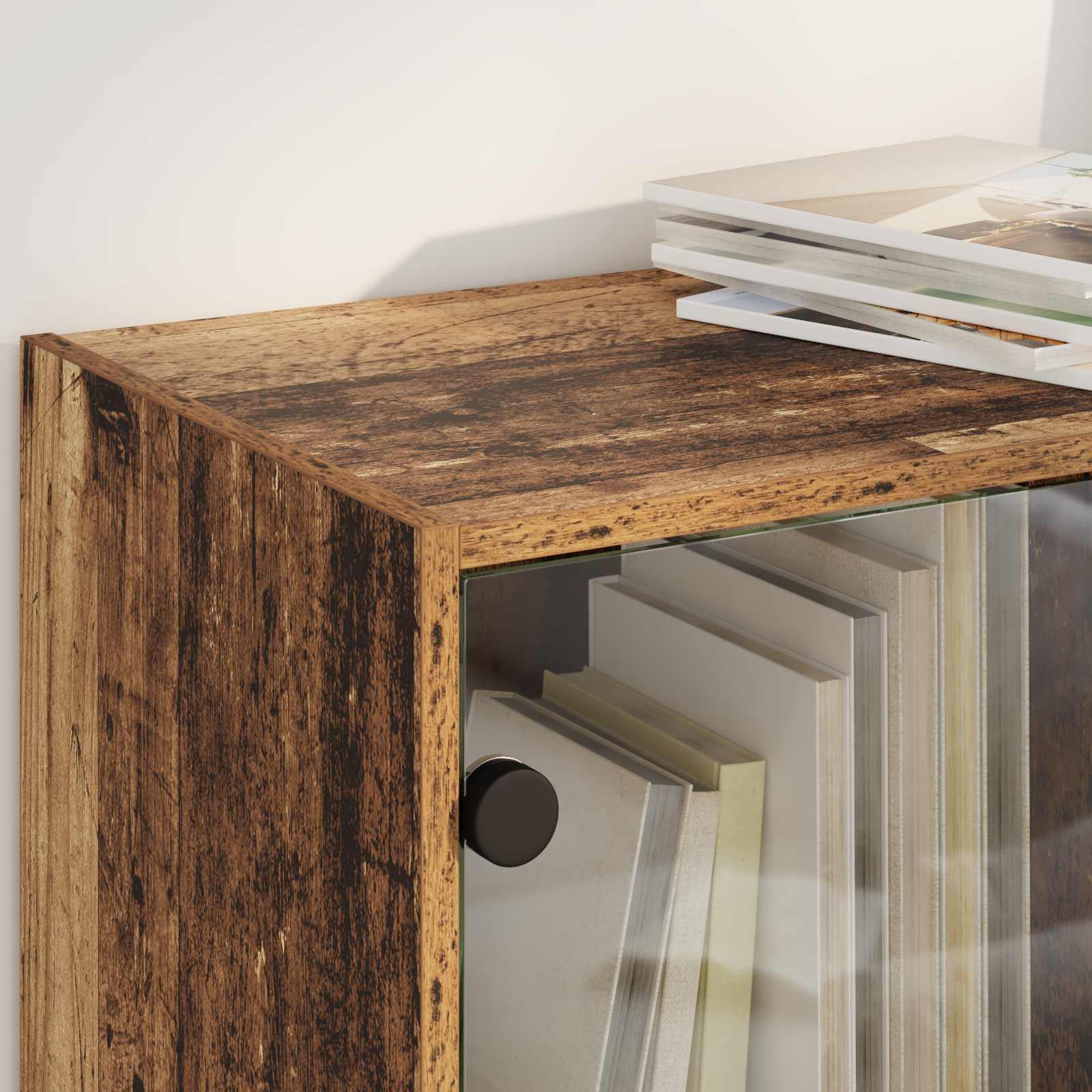 Highboard 68 X 37 X 142 Cm Holzwerkstoff