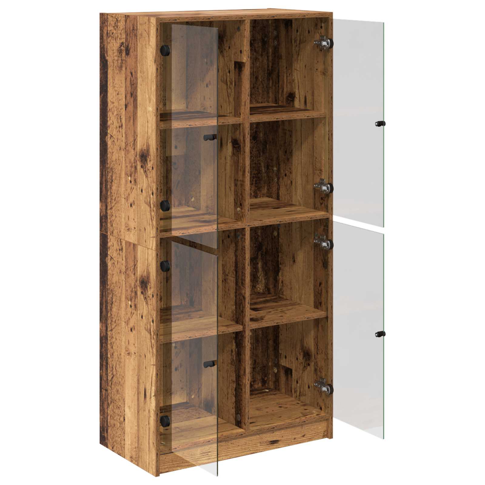Highboard 68 X 37 X 142 Cm Holzwerkstoff