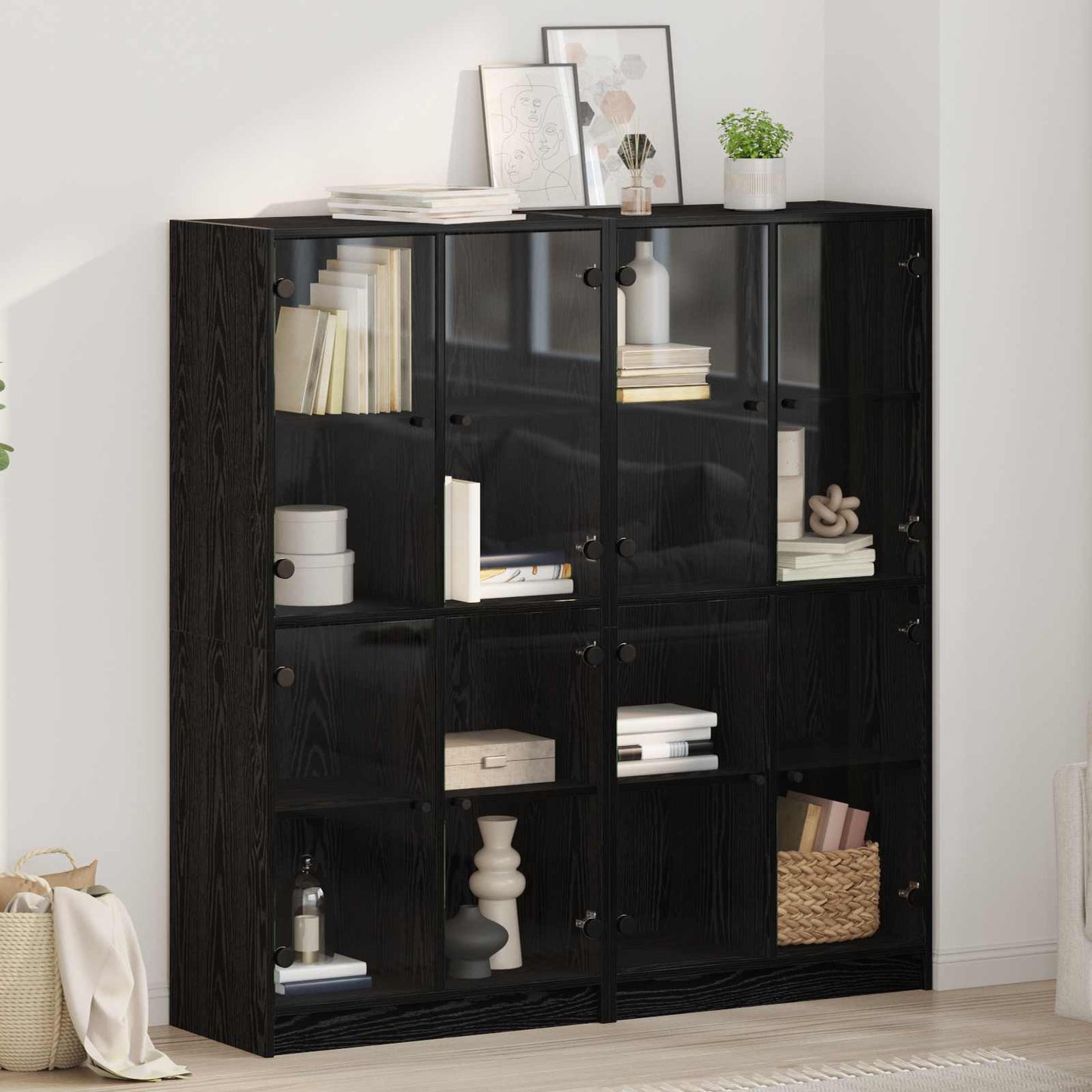 Highboard 68 X 37 X 142 Cm Holzwerkstoff