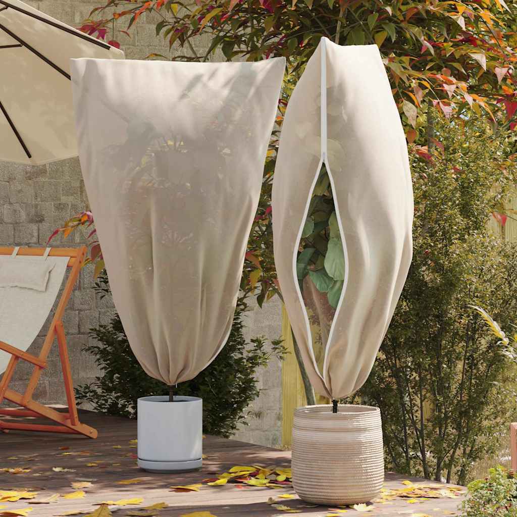 Wintervlies Mit Reißverschluss 70 G/M² 2,36X2 M Beige