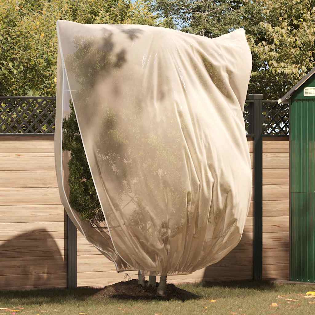 Wintervlies Mit Reißverschluss 70 G/M² 2,36X2 M Beige