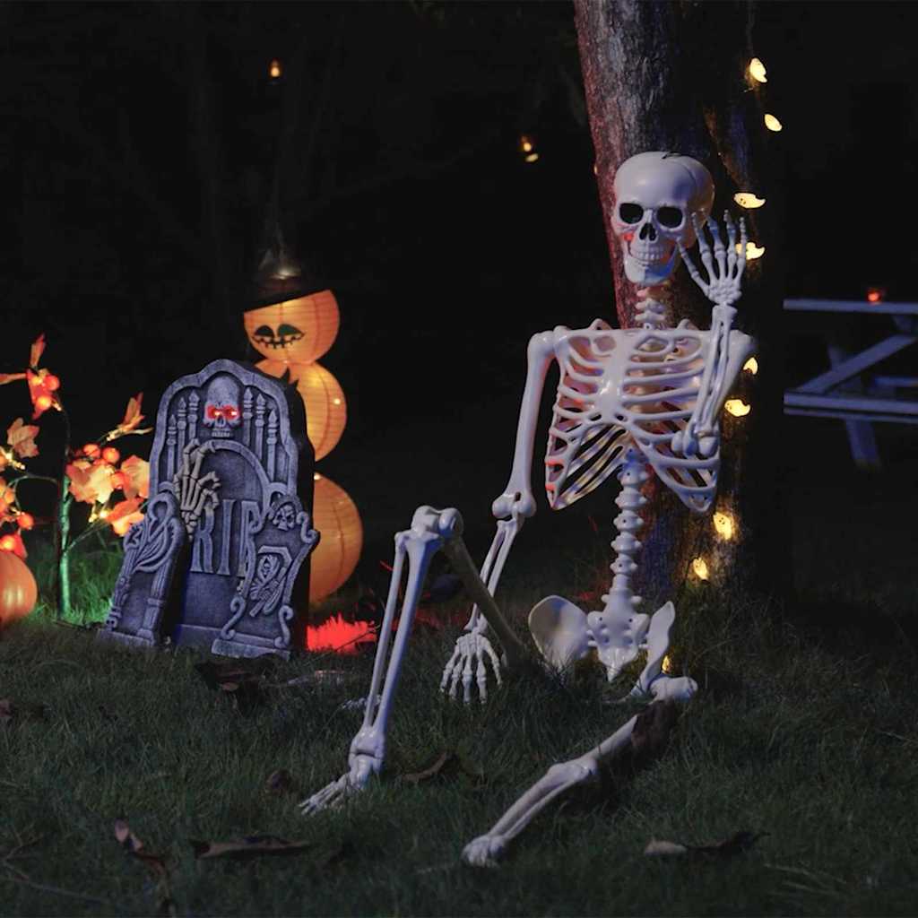 Halloween Skelett 2 Pcs Weiß 85 Cm Polypropylen
