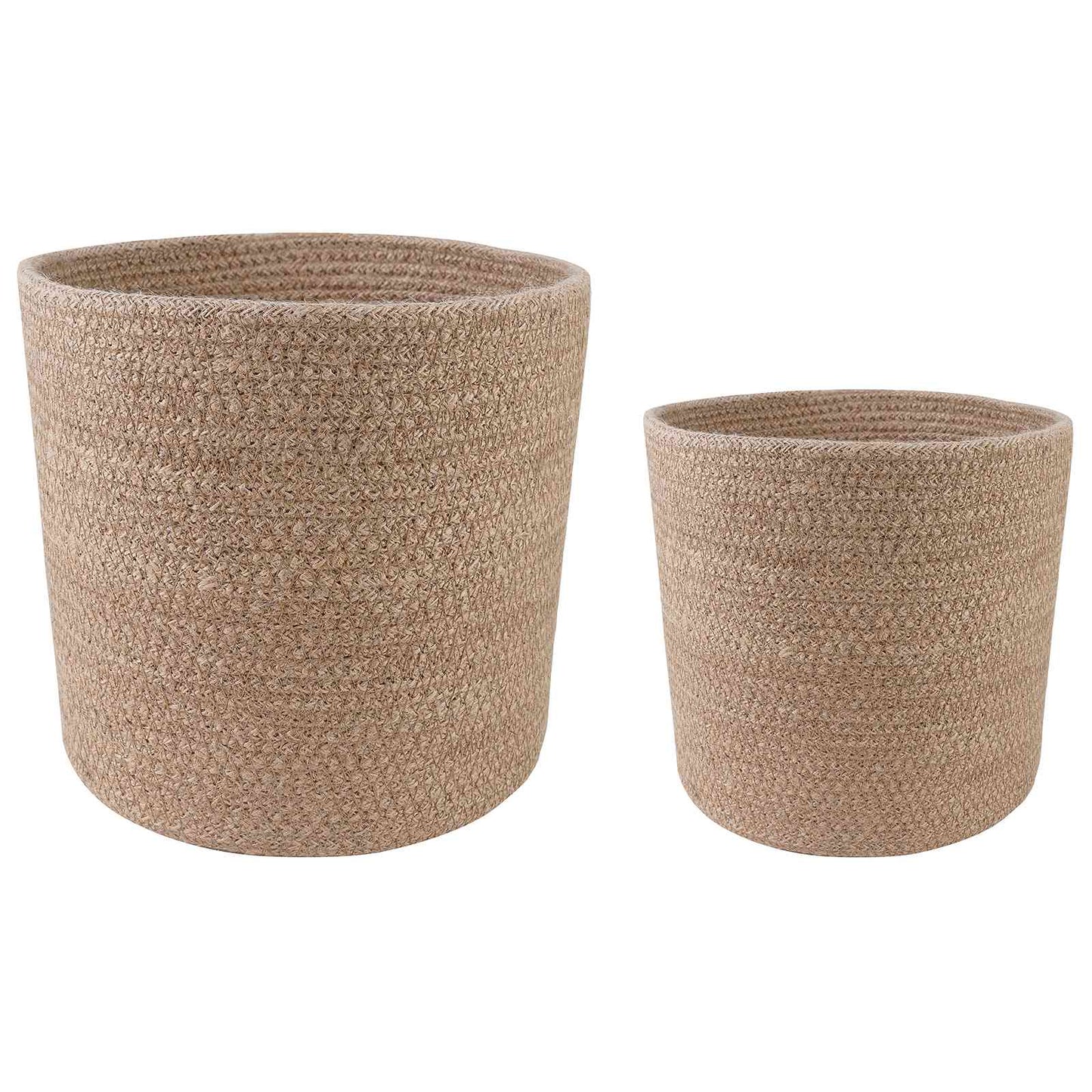 Pflanztopfsatz 2 Pcs Ø 28 X 28 Cm 100% Tossa-Jute
