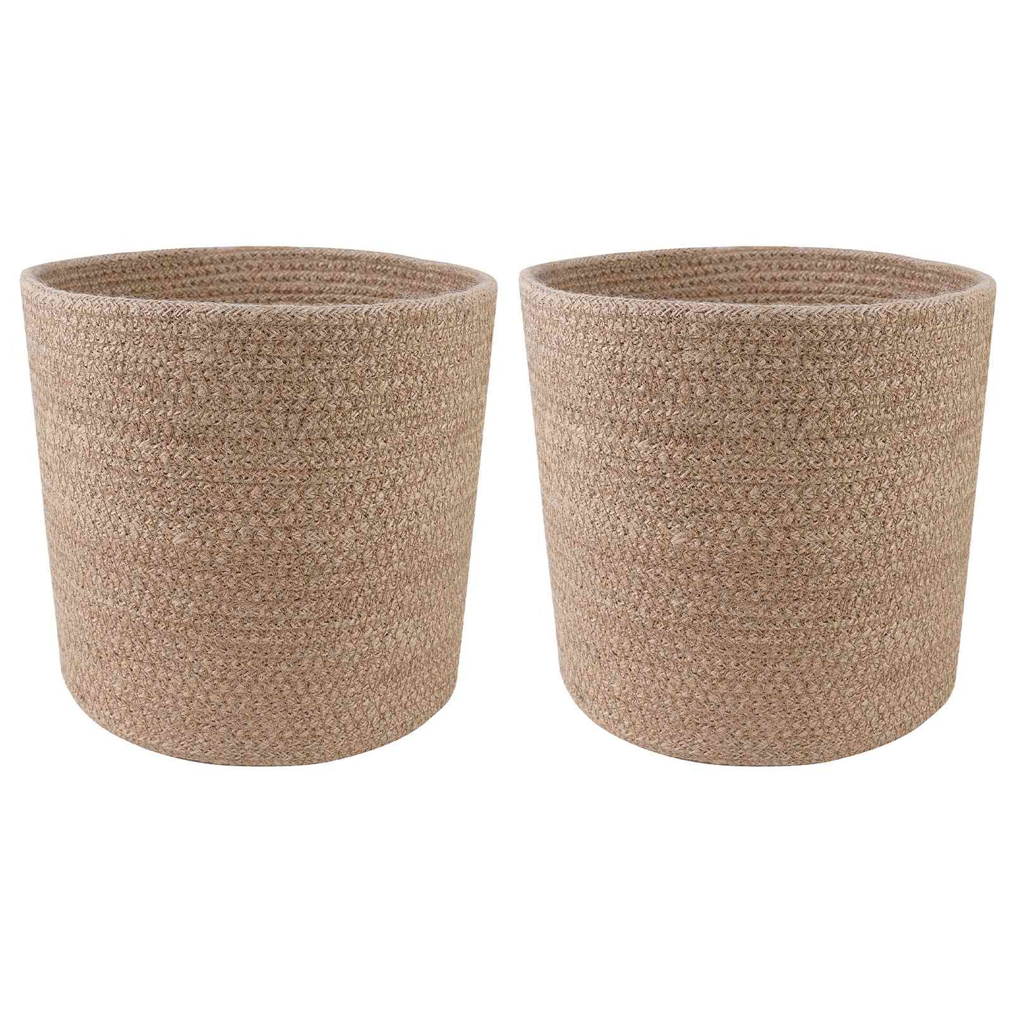 Pflanztopfsatz 2 Pcs Ø 28 X 28 Cm 100% Tossa-Jute