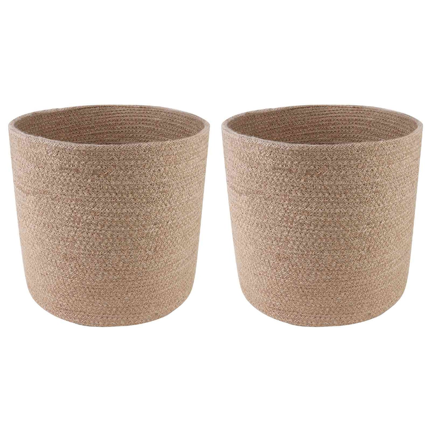 Pflanztopfsatz 2 Pcs Ø 28 X 28 Cm 100% Tossa-Jute