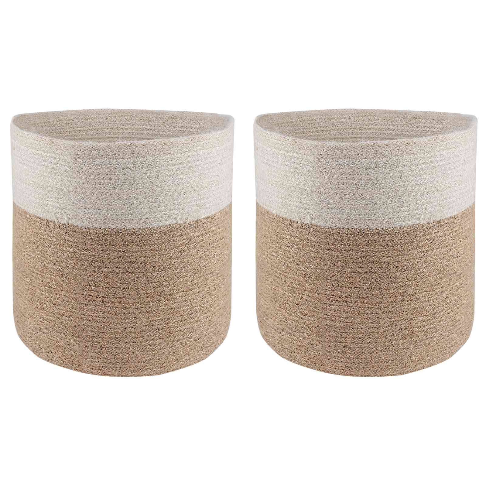 Pflanztopfsatz 2 Pcs Ø 28 X 28 Cm 100% Tossa-Jute