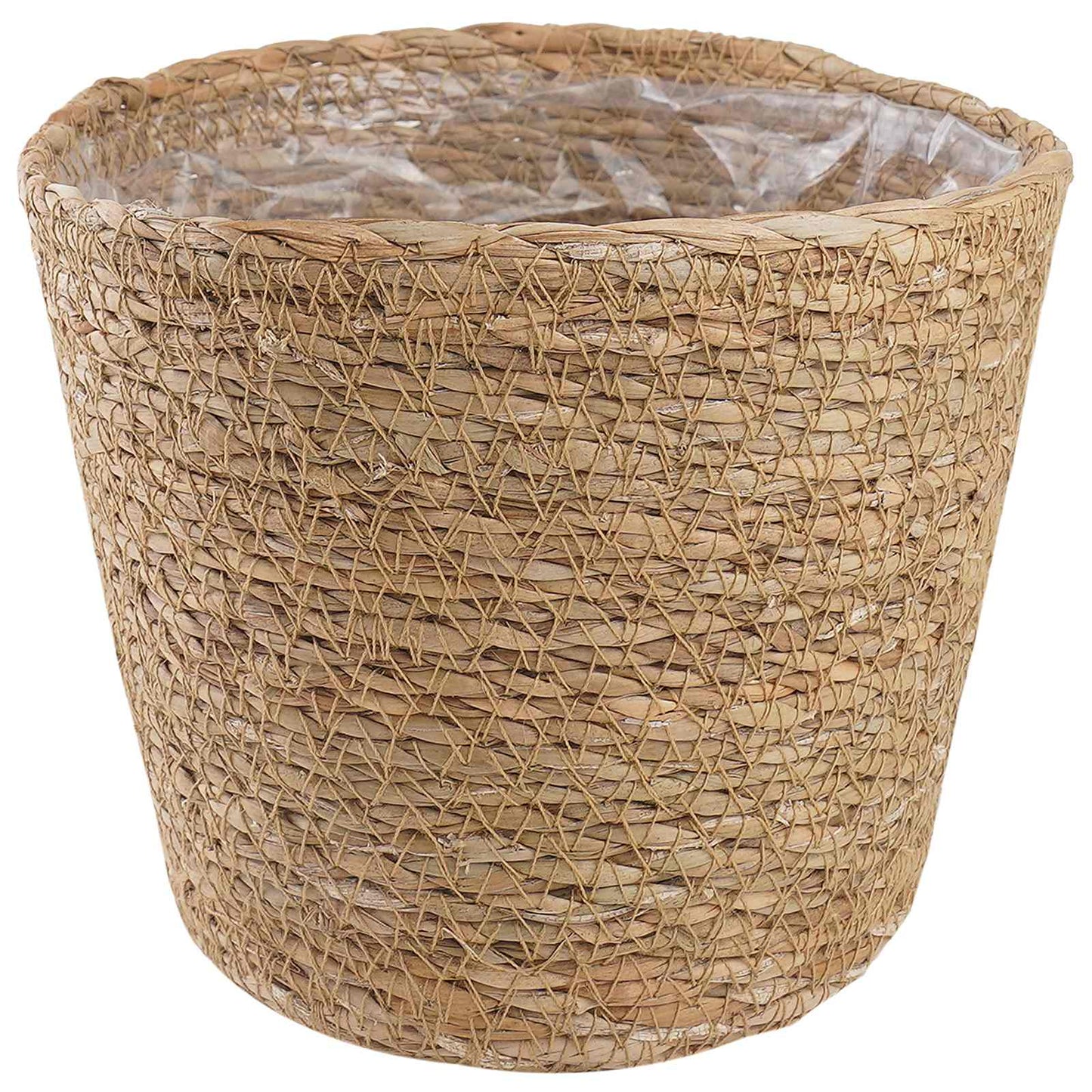 Seegras Pflanzenkörbe 3 Pcs Ø26 X 19 Cm 100% Seegras
