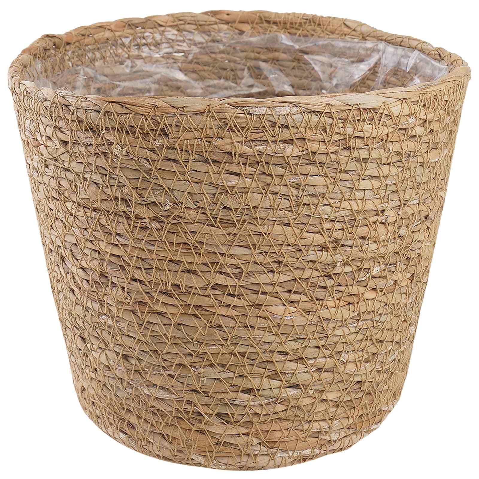 Seegras Pflanzenkörbe 3 Pcs Ø26 X 19 Cm 100% Seegras