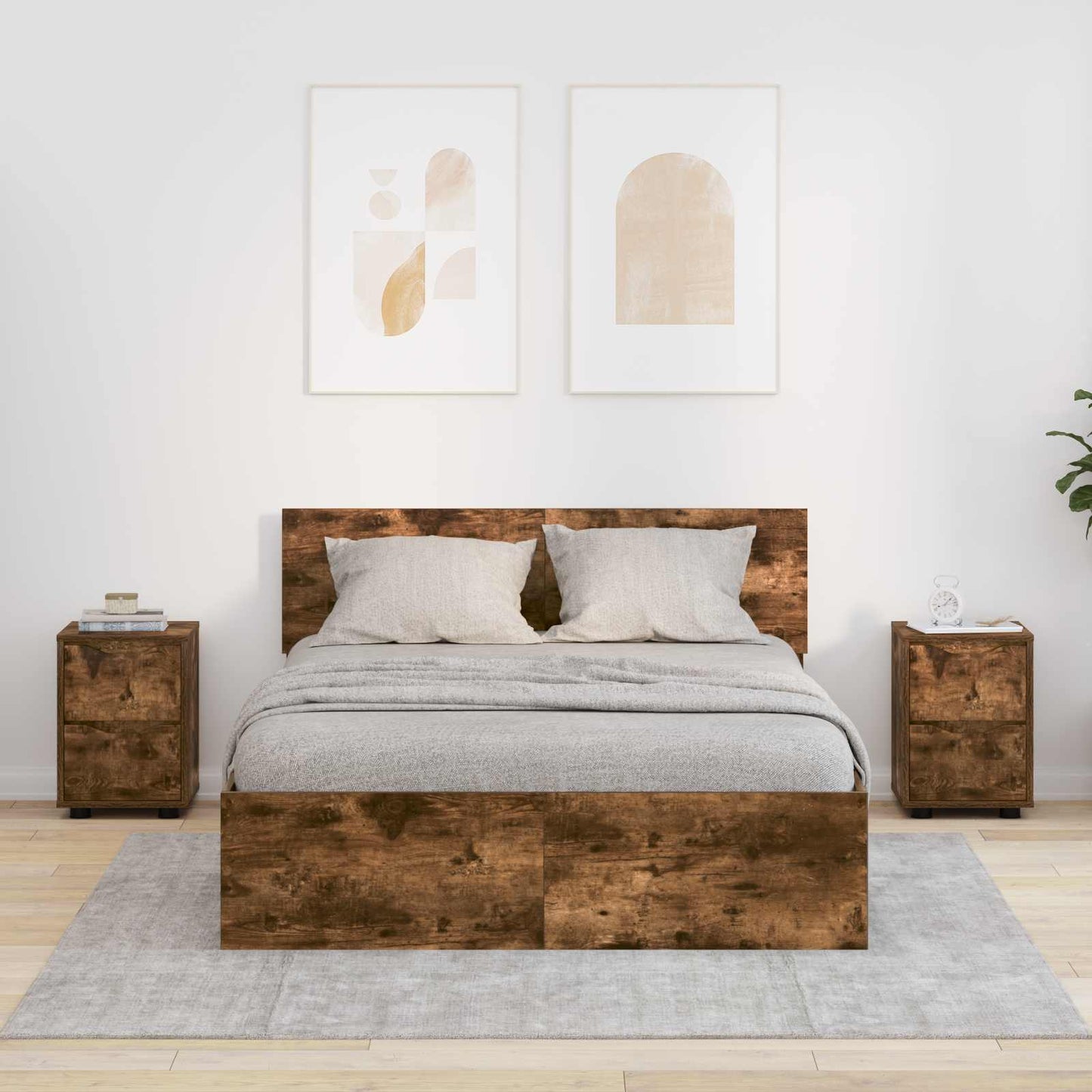 Nachttisch 30,5 X 30 X 43 Cm Holzwerkstoff