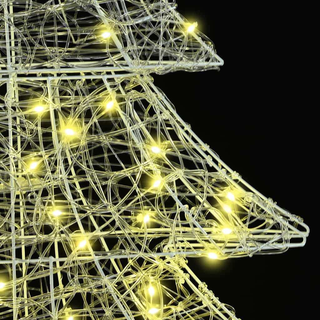 Weihnachtsbaum Mit 100 Leds 120 Cm Acryl