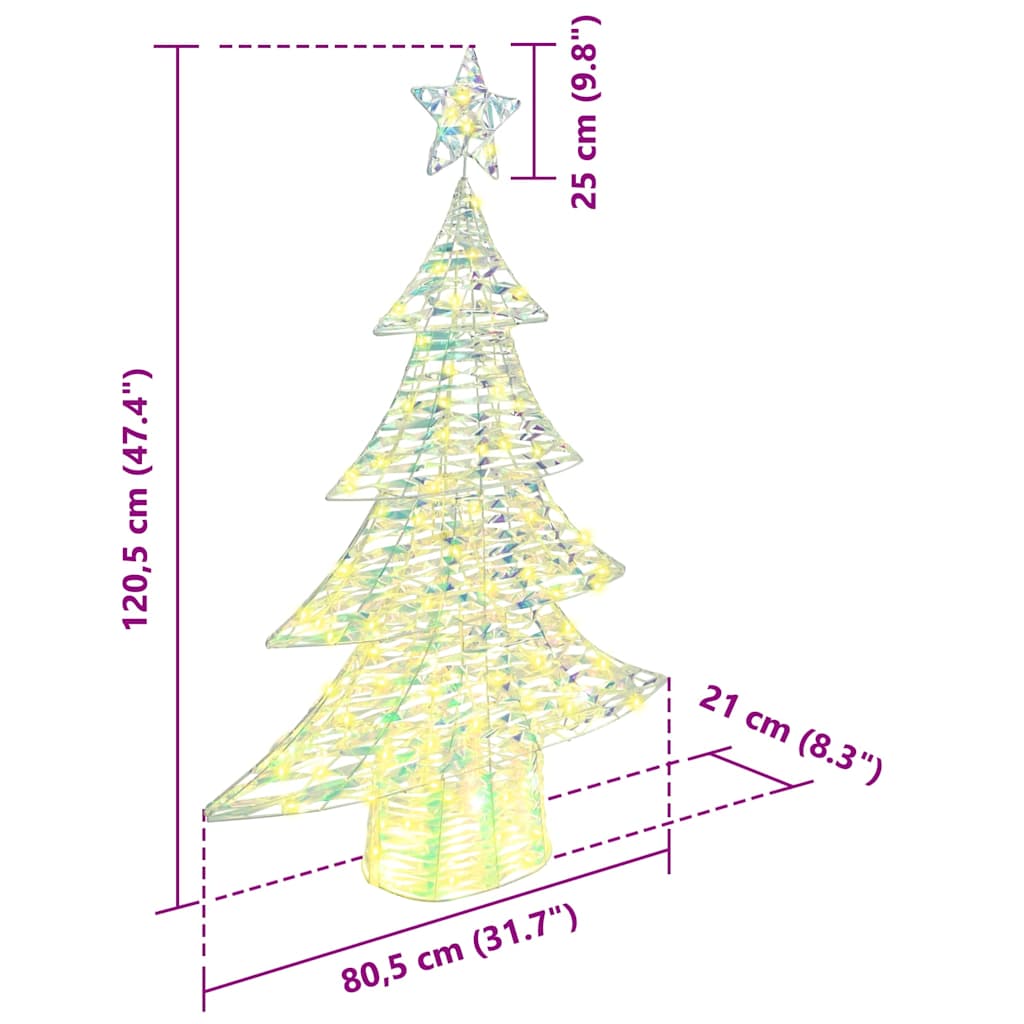 Weihnachtsbaum Mit 120 Leds Warmweiß Pet