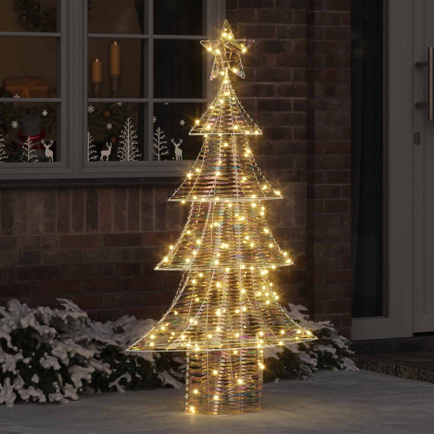 Weihnachtsbaum Mit 120 Leds Warmweiß Pet