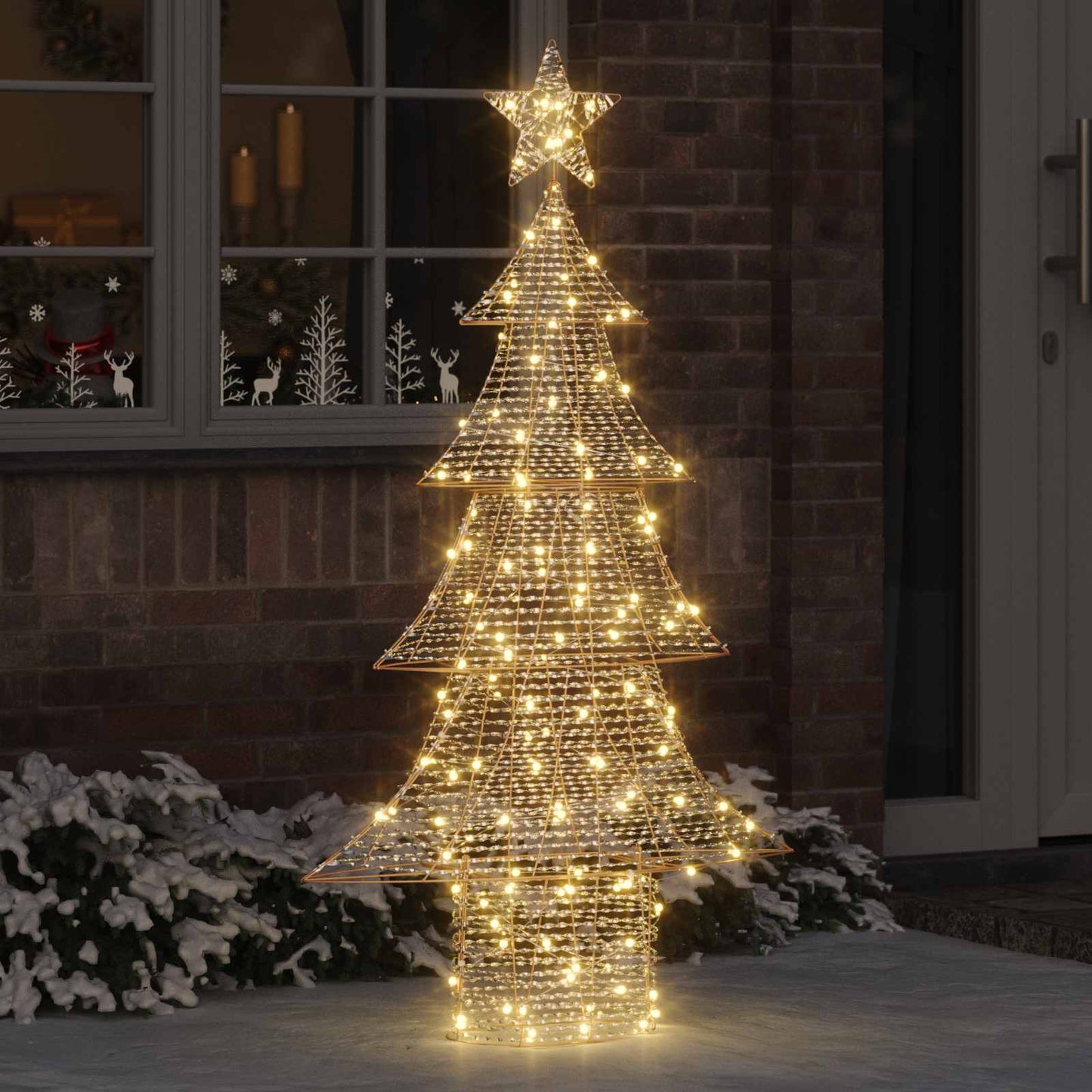 Weihnachtsbaum Mit 120 Leds Warmweiß Pet