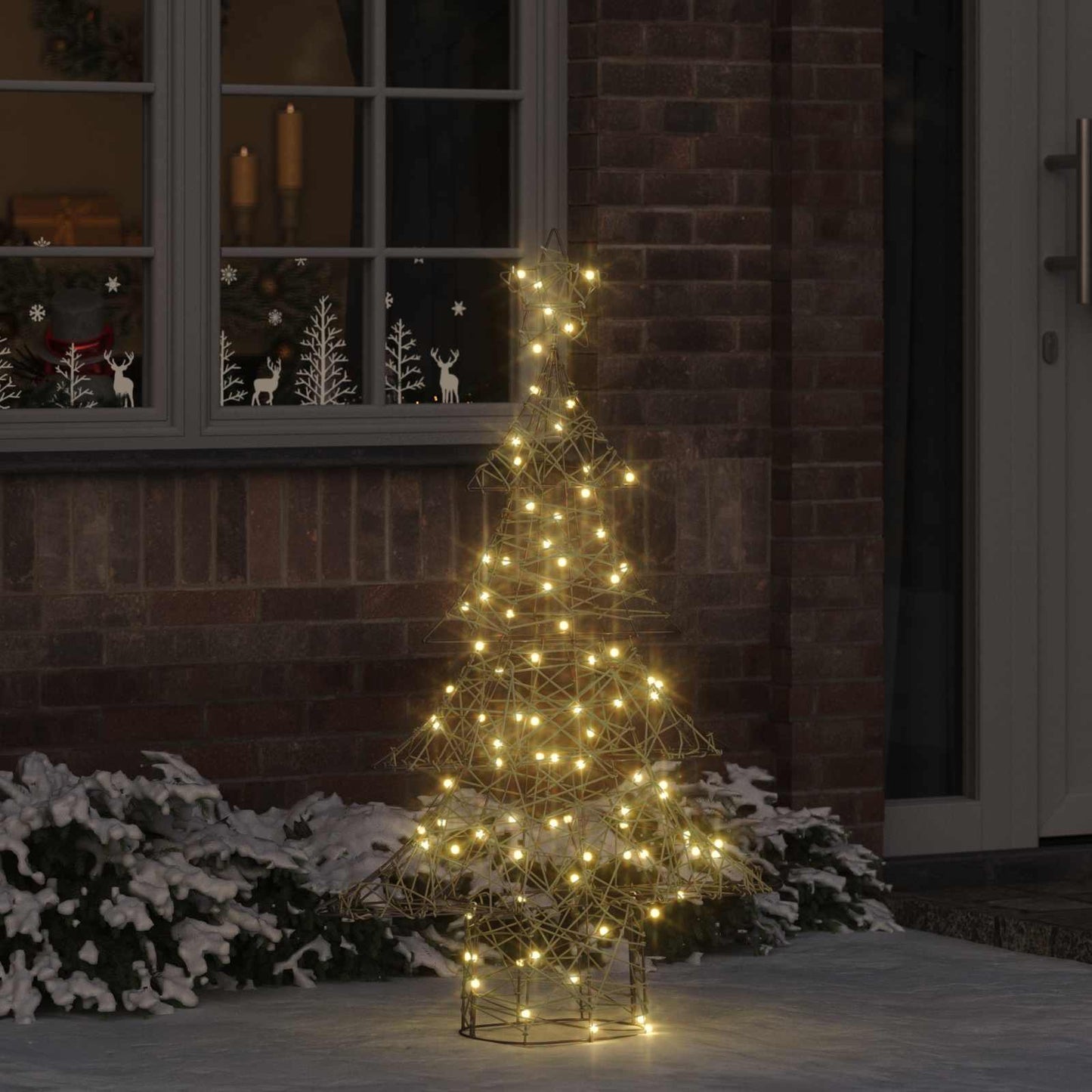Weihnachtsbaum Mit 120 Leds Warmweiß Pet